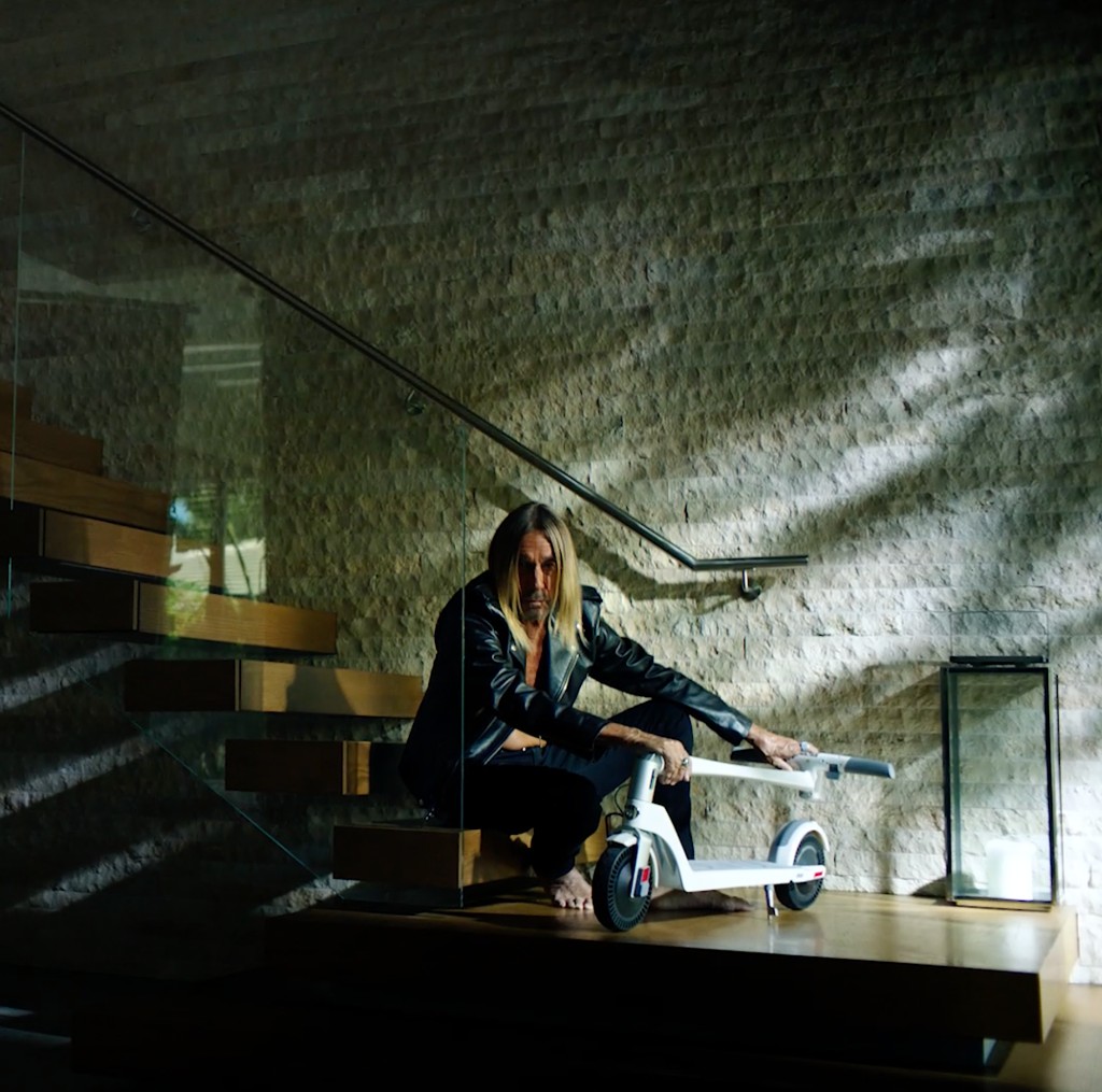 Unagi x Iggy Pop stair portrait